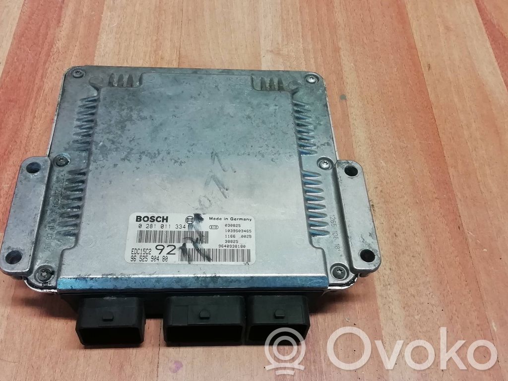 Lancia Phedra Engine control unit/module 