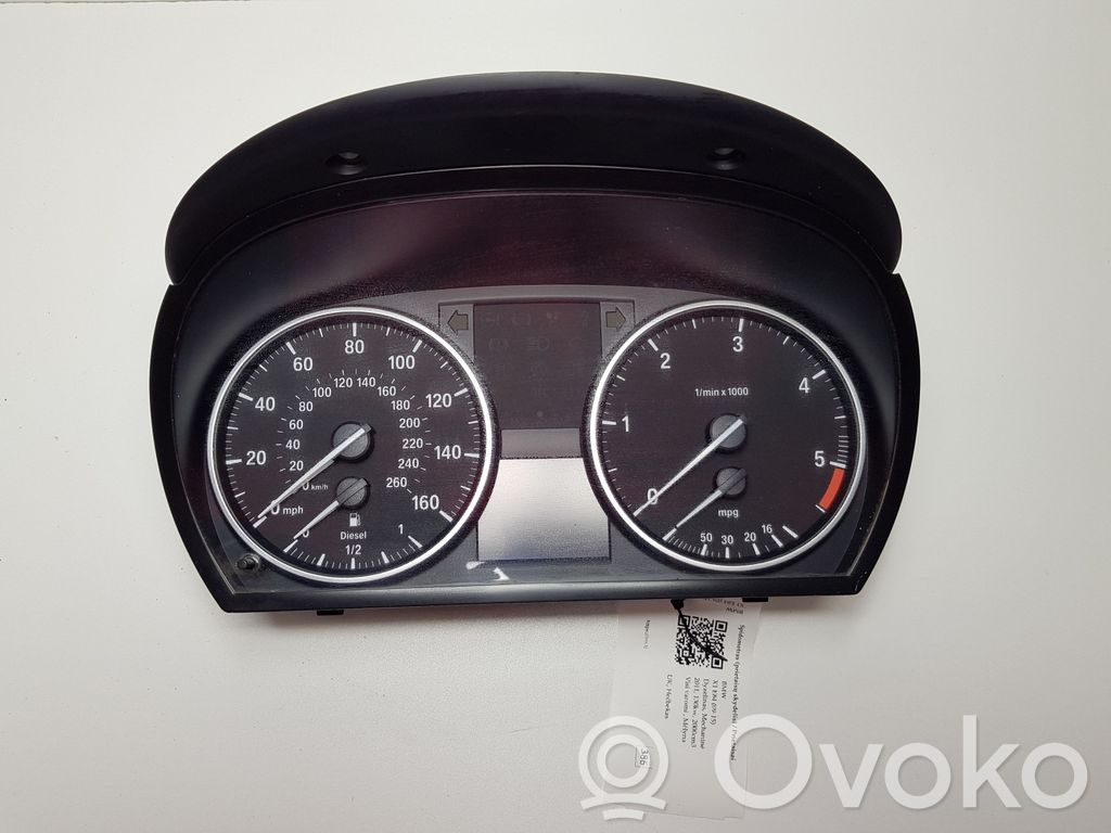 BMW X1 E84 Geschwindigkeitsmesser Cockpit 