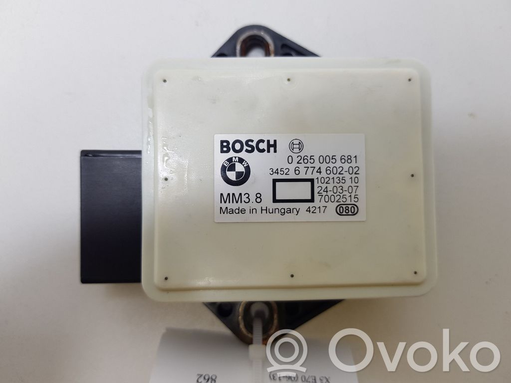 BMW X5 E70 ESP Drehratensensor Querbeschleunigungssensor 