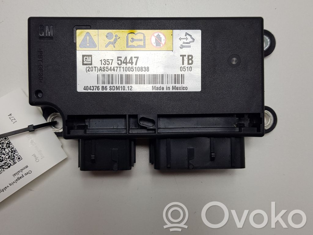 Opel Insignia A Airbag control unit/module 