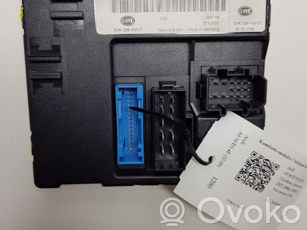 Audi A8 S8 D3 4E Comfort/convenience module 
