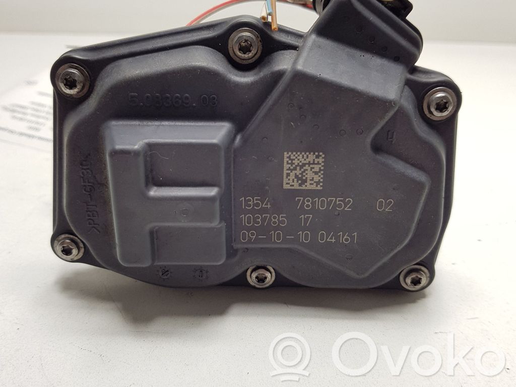 BMW 5 F10 F11 Motora slāpēšanas vārsts / drosele 