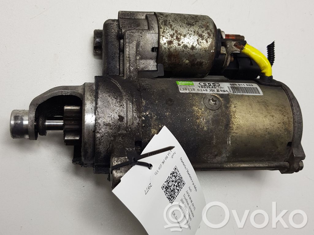 Audi A4 S4 B8 8K Starteris 