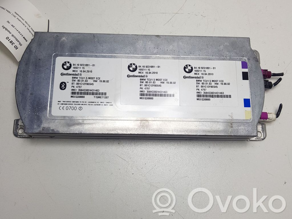 BMW 5 F10 F11 Bluetooth control unit module 