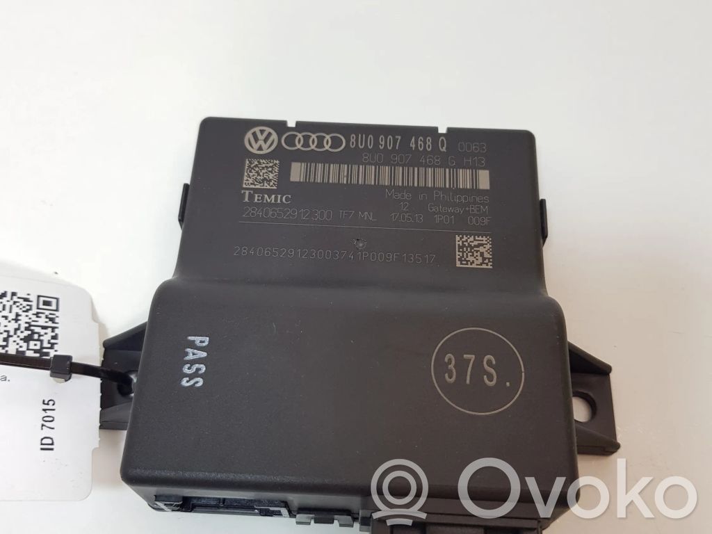 Audi Q3 8U Gateway control module 