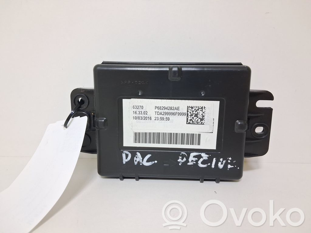 Chrysler Pacifica Other control units/modules 