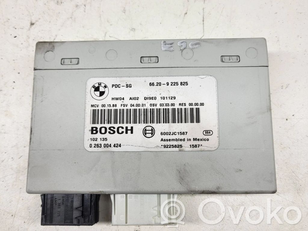 Parking PDC control unit/module   9225825,6002JC1587,101129