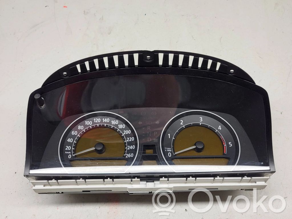 BMW 7 E65 E66 Spidometrs (instrumentu panelī) 