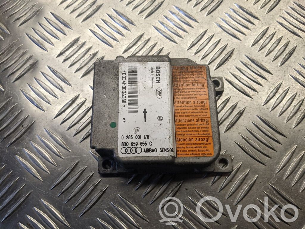 Airbag control unit/module   8D0959655C,0285001176