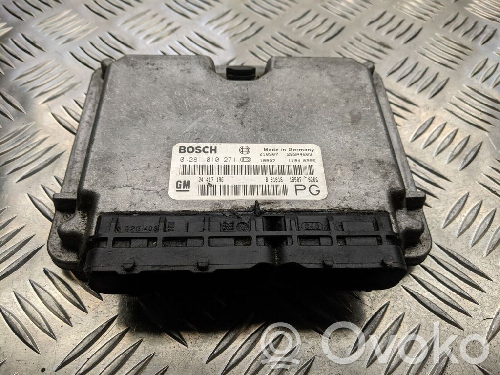 Engine control unit/module   24417196PG,0281010271