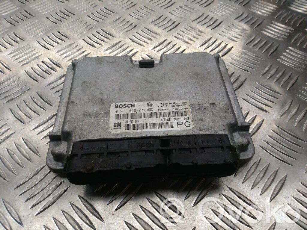 Engine control unit/module   24417196,0281010271