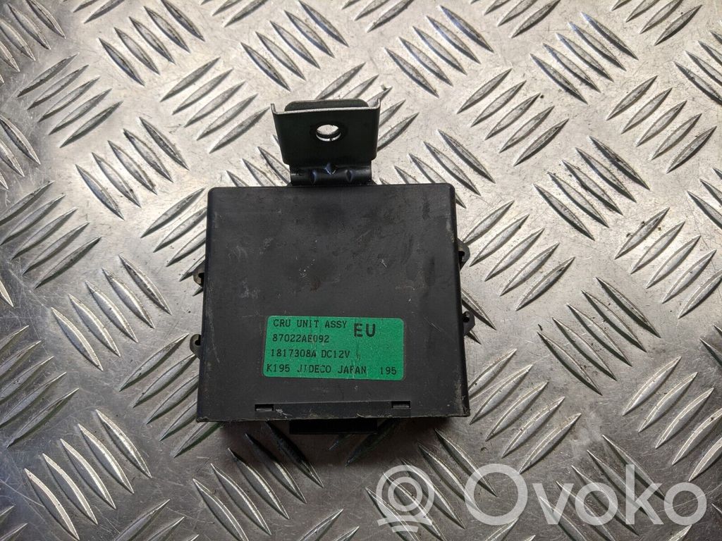 Other control units/modules   87022AE092