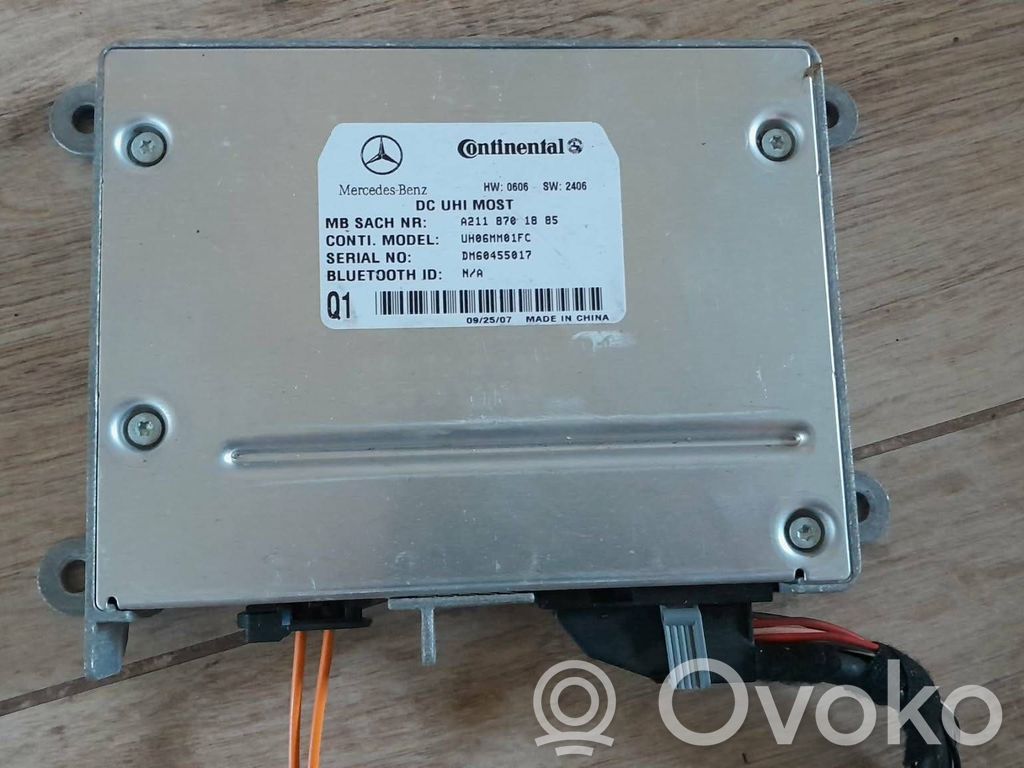 Unidad de control/módulo de bluetooth   A2118701885,DM60455017