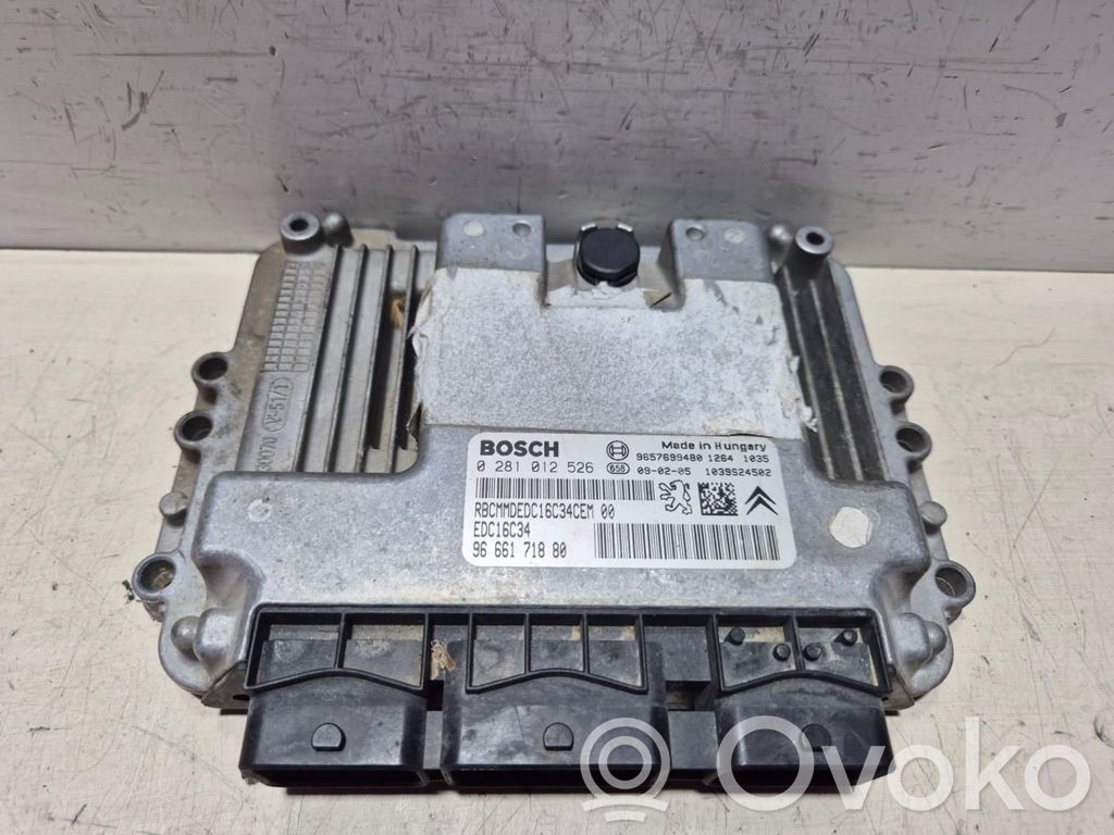 Peugeot 206 Engine control unit/module ECU 