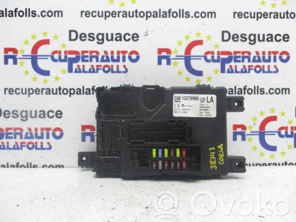 Opel Corsa D Fuse module 