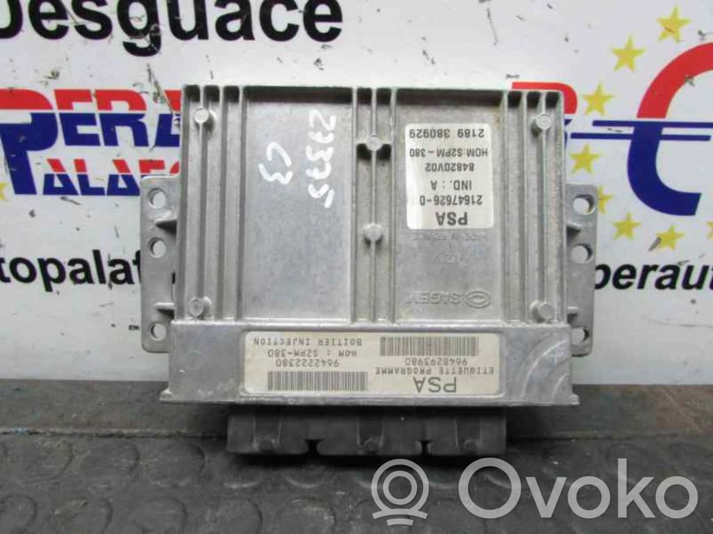 Engine control unit/module ECU   9648293980