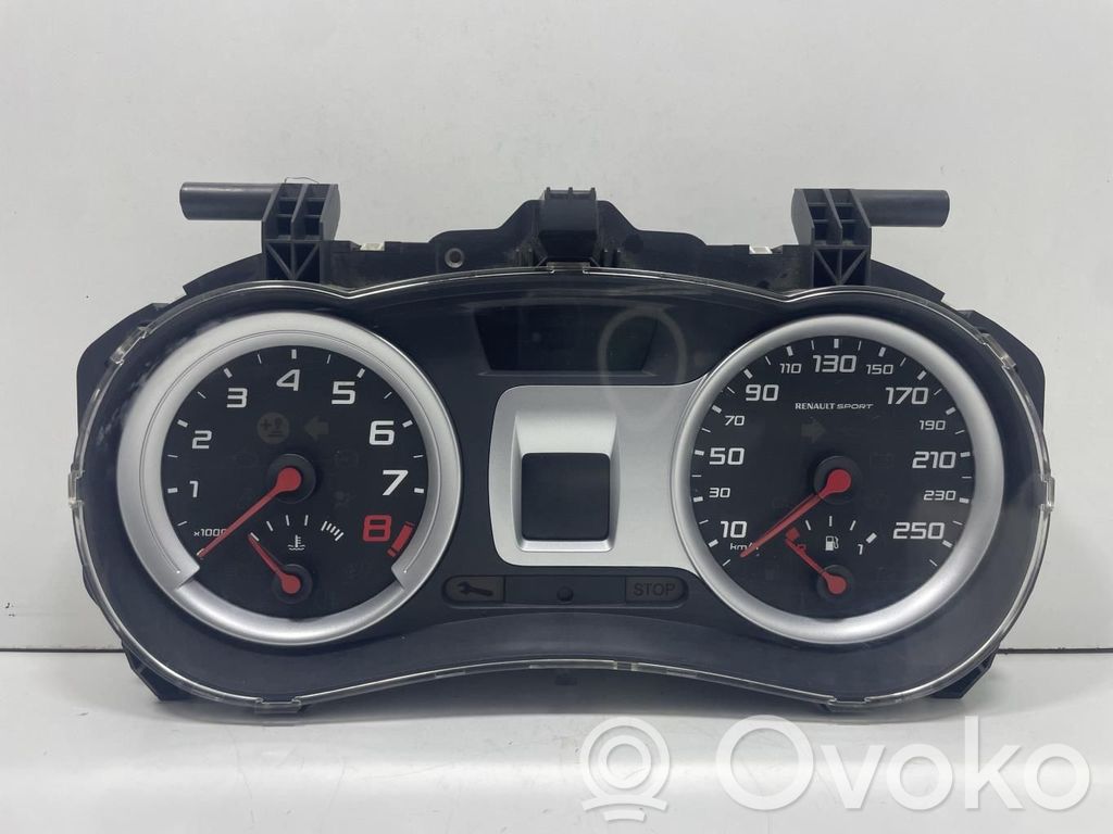 Renault Clio III Geschwindigkeitsmesser Cockpit 