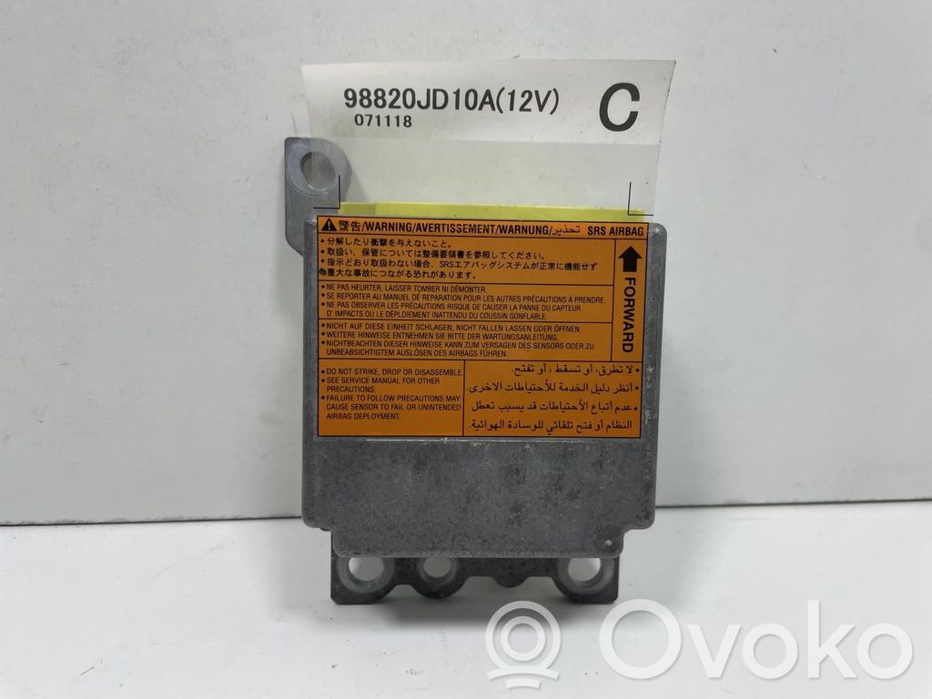 Nissan Qashqai Unitate/modul de comandă airbaguri 