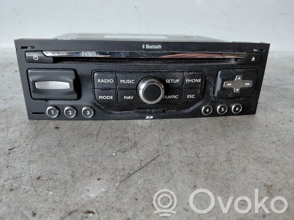 Peugeot 3008 I Panel / Radioodtwarzacz CD/DVD/GPS 