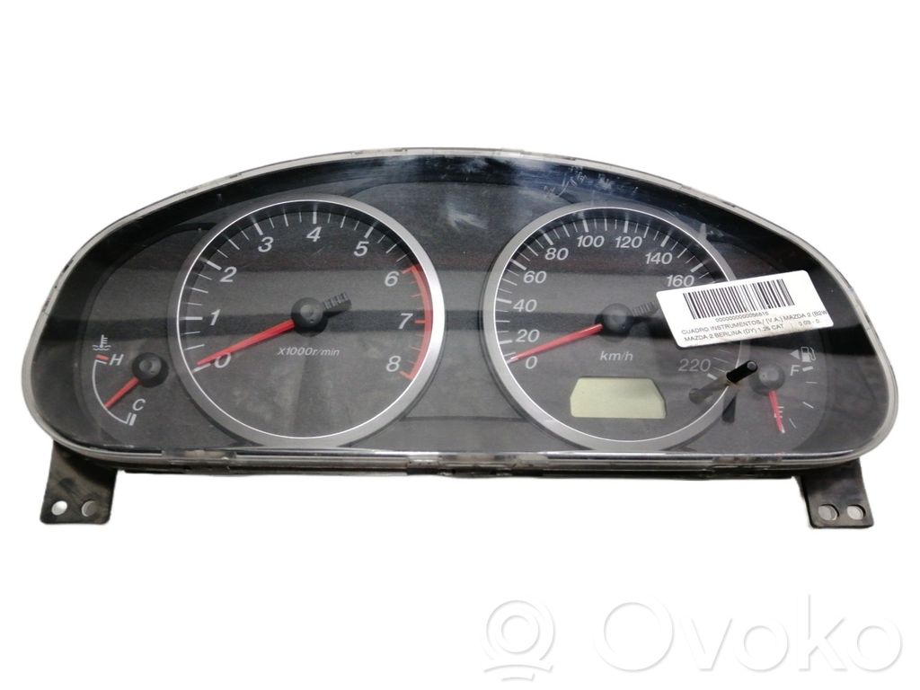 Mazda 2 Speedometer (instrument cluster) 
