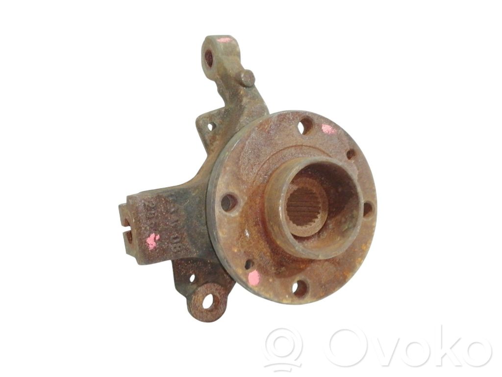 Front wheel hub spindle knuckle