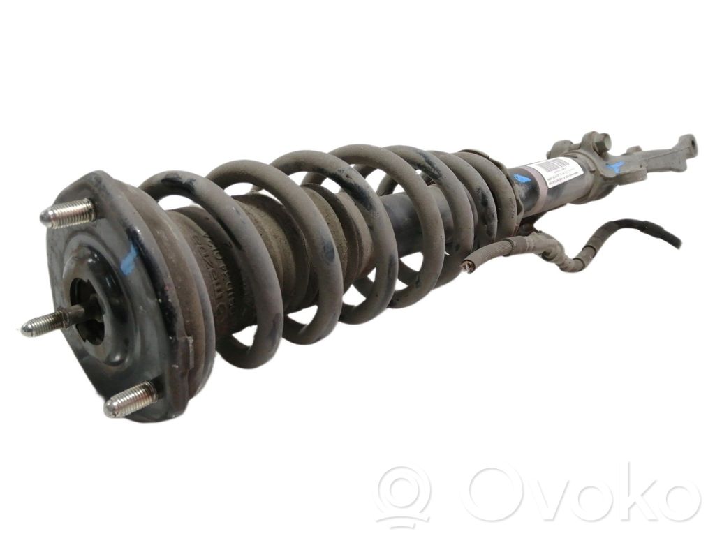 Front shock absorber with coil spring