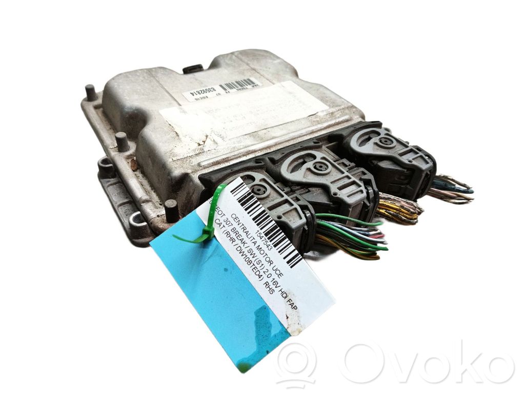 Peugeot 307 Engine control unit/module 