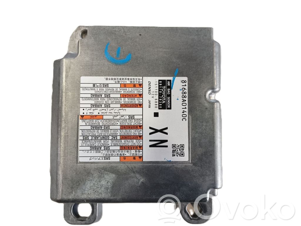 Lexus NX Airbag control unit/module 