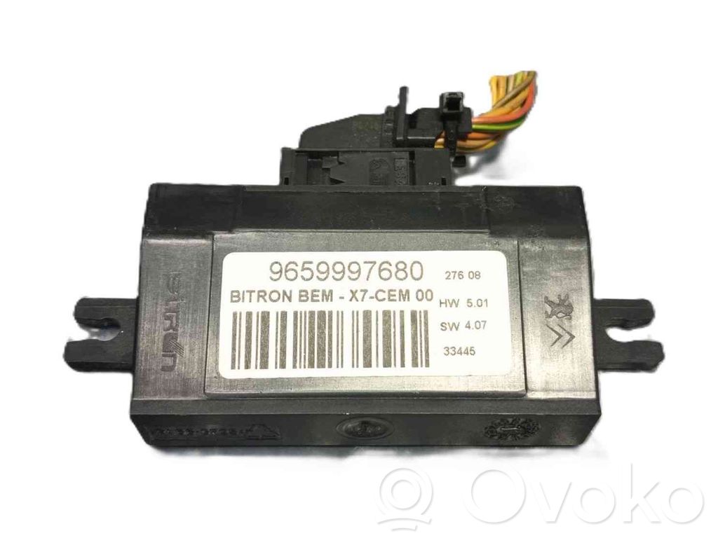 Muut ohjainlaitteet/moduulit   9659997680