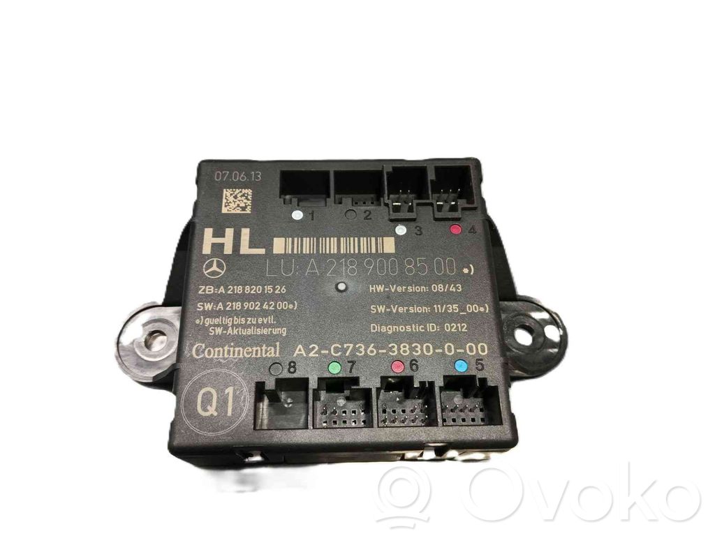 Mercedes-Benz E A207 Autres unités de commande / modules 