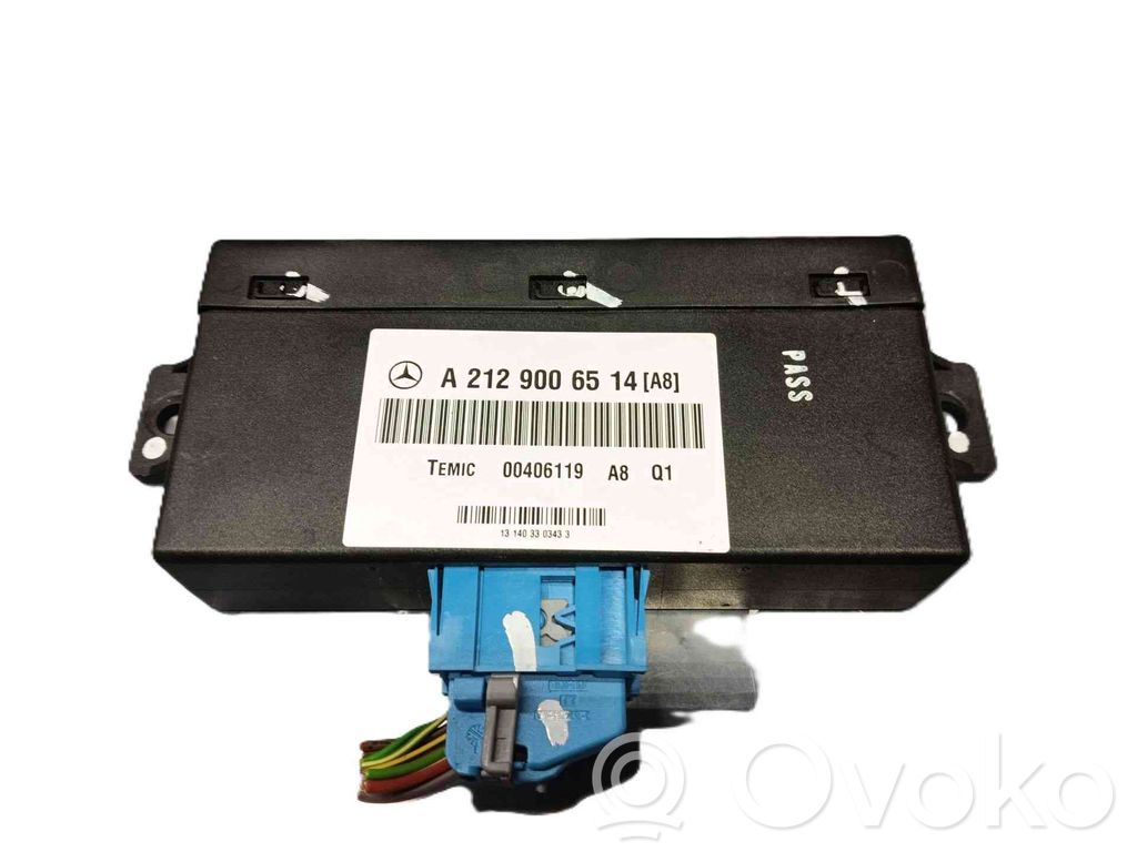 Mercedes-Benz E A207 Altre centraline/moduli