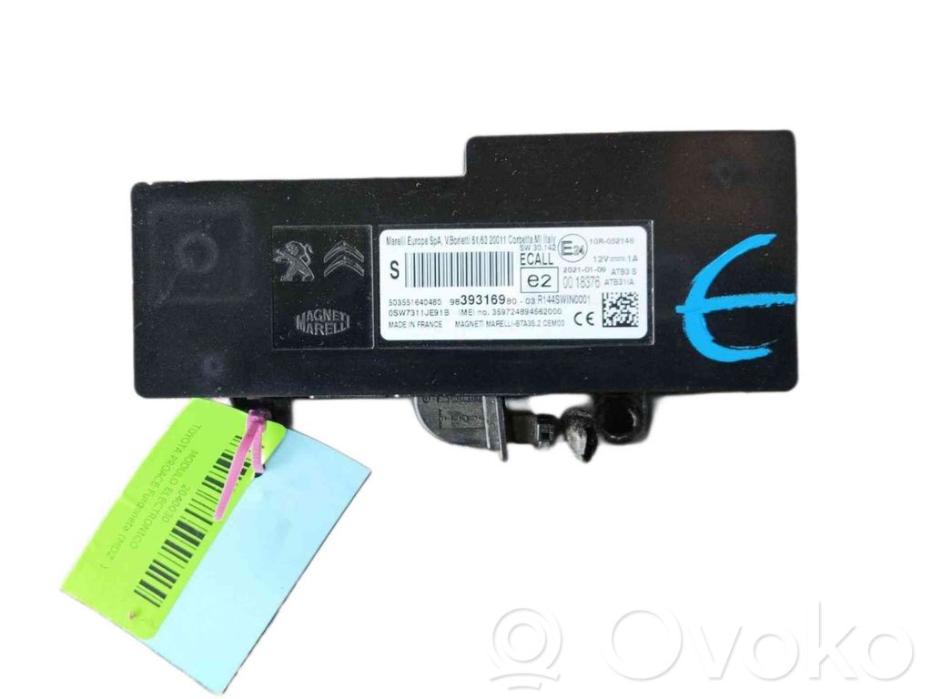 Autres unités de commande / modules   9839316980,0SW7311JE91B