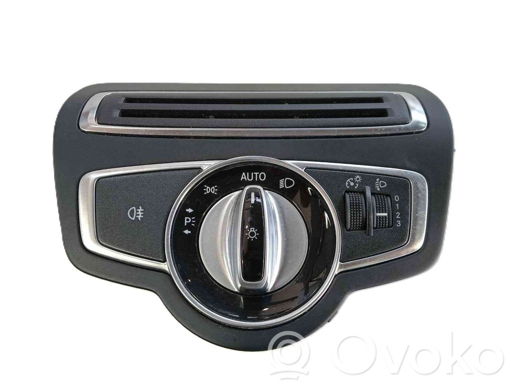 Mercedes-Benz C W204 Interruttore di regolazione dell’illuminazione del quadro