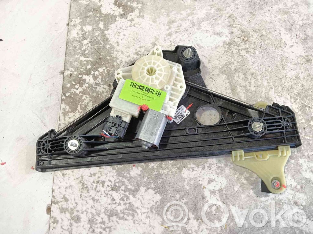 Renault Clio V Alzacristalli della portiera posteriore con motorino