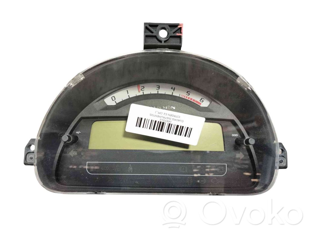 Geschwindigkeitsmesser Cockpit   6105WL,9660225880