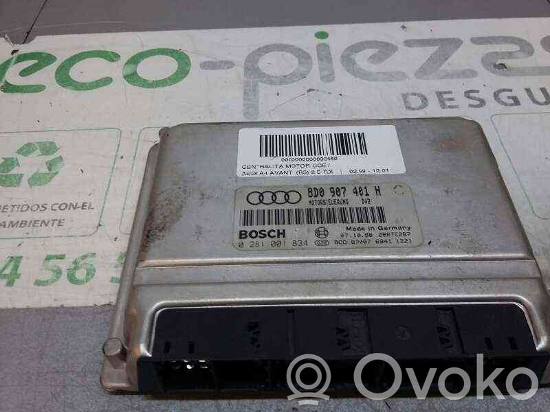Audi A4 S4 B5 8D Centralina/modulo del motore 