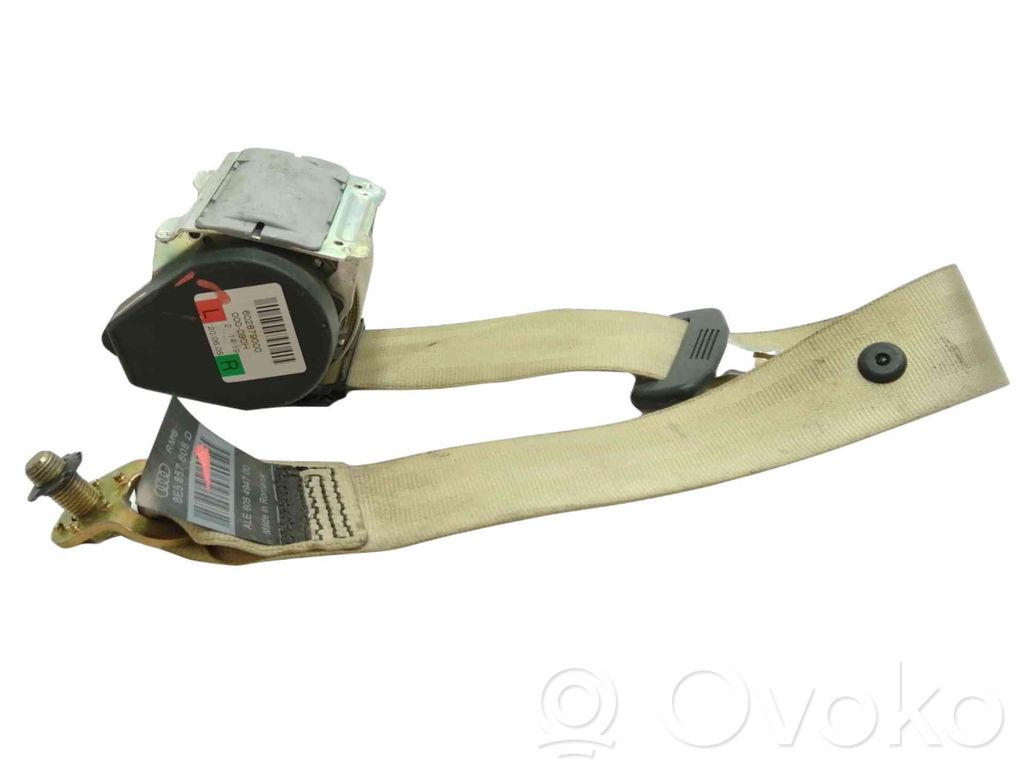 Audi A4 S4 B6 8E 8H Cintura di sicurezza posteriore