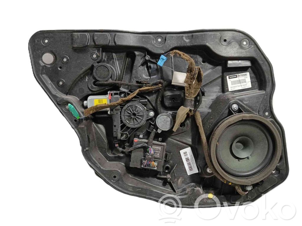 Volvo S80 Mechanizm podnoszenia szyby tylnej bez silnika 