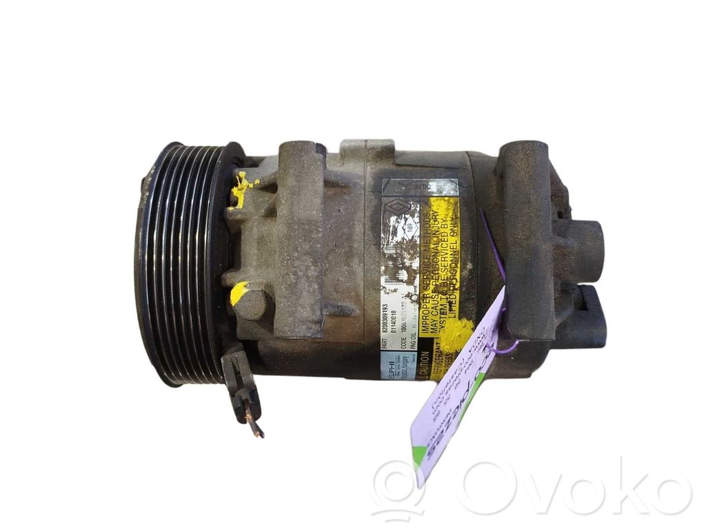 Renault Megane II Ilmastointilaitteen kompressorin pumppu (A/C) 