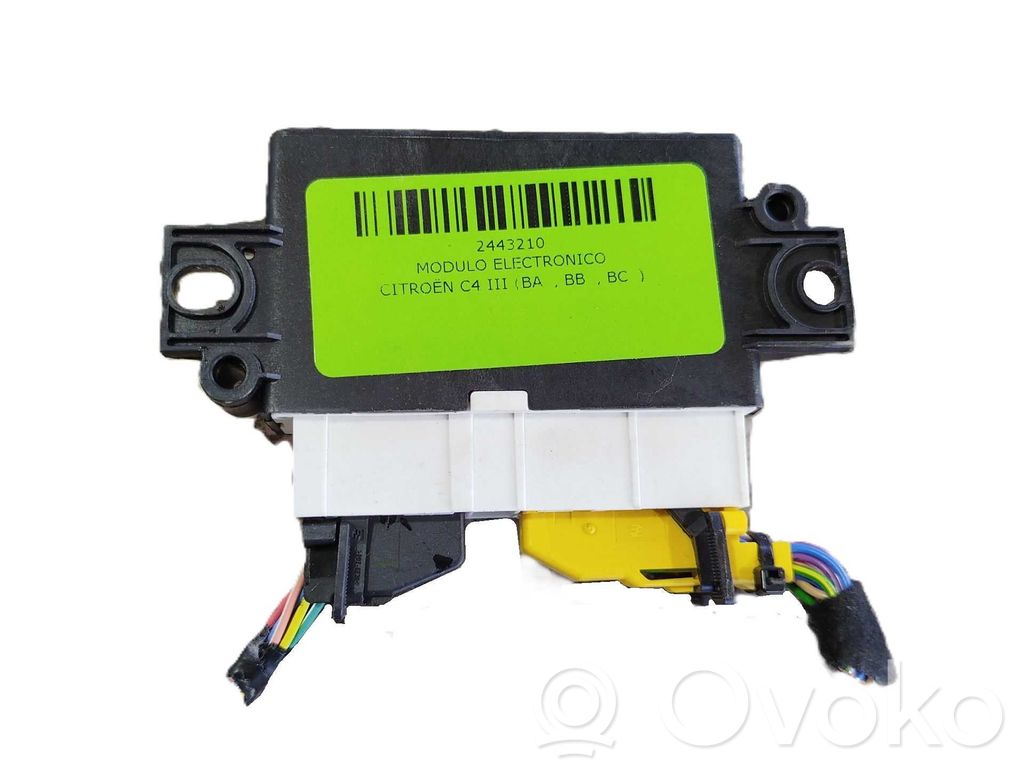 Citroen C4 III e-C4 Other control units/modules 