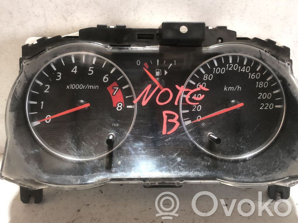 Nissan Note (E11) Speedometer (instrument cluster) 