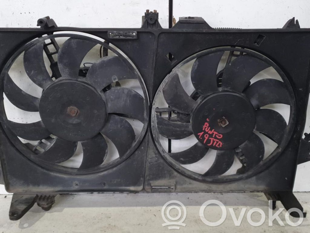 Fiat Punto (188) Elektrisks radiatoru ventilators 