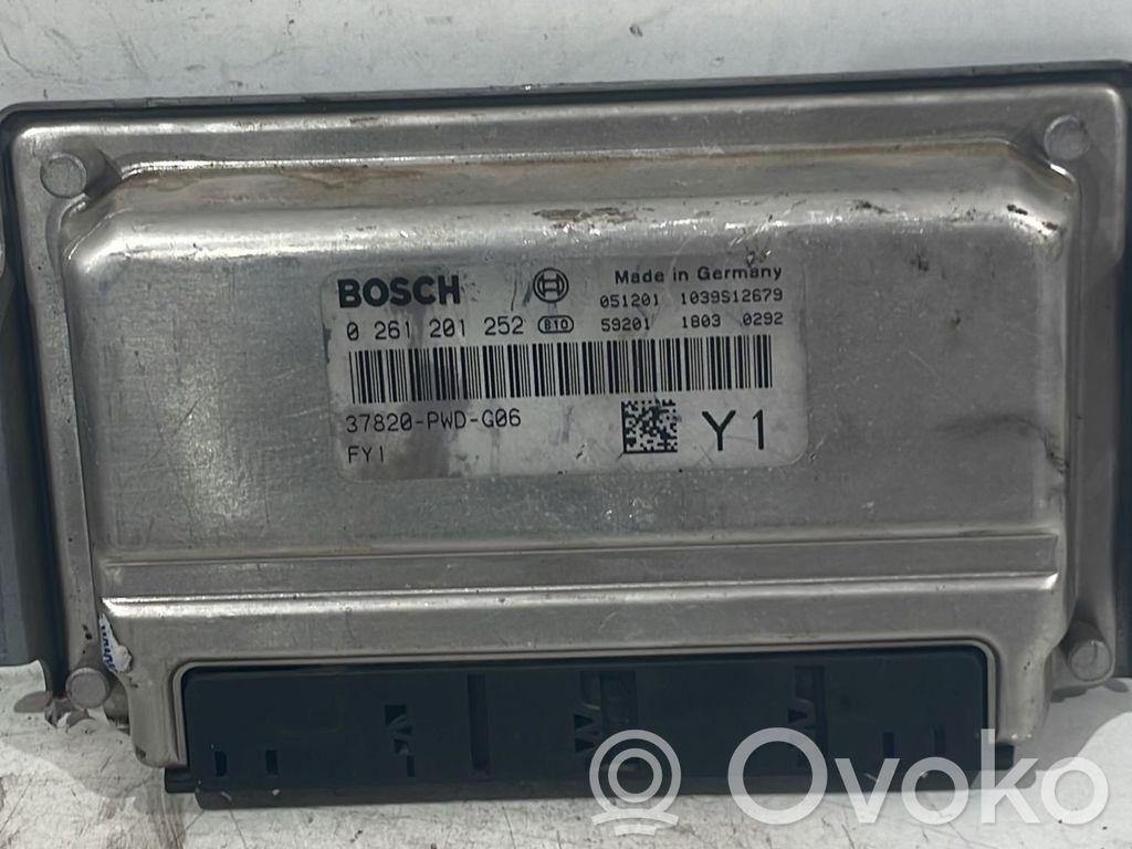 Engine control unit/module   0261201252,0261201252