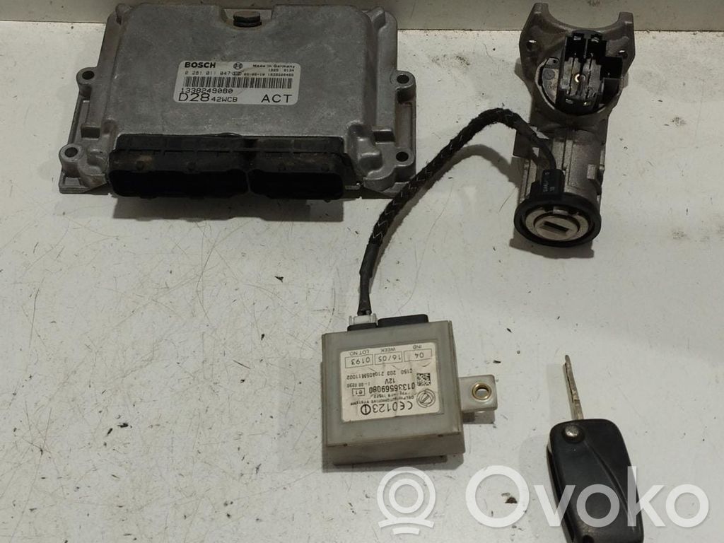 Fiat Ducato Engine ECU kit and lock set 