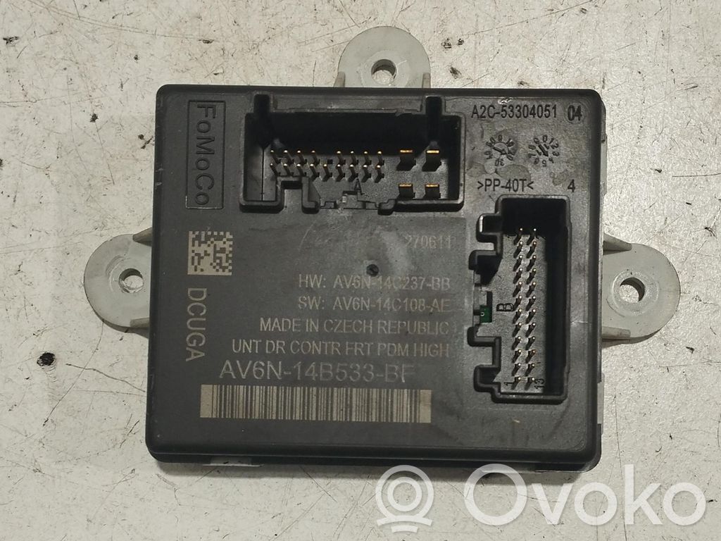 Unité de commande module de porte   AV6N14B533BF,AV6N14B533BF
