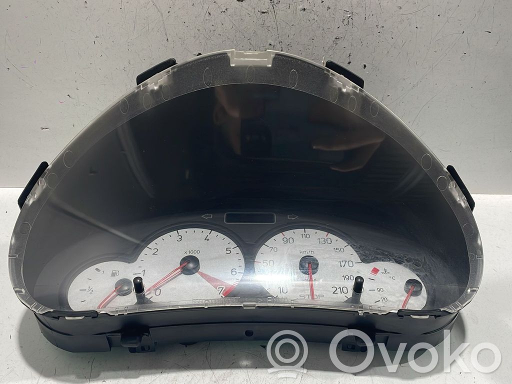 Peugeot 206 Tachimetro (quadro strumenti) 