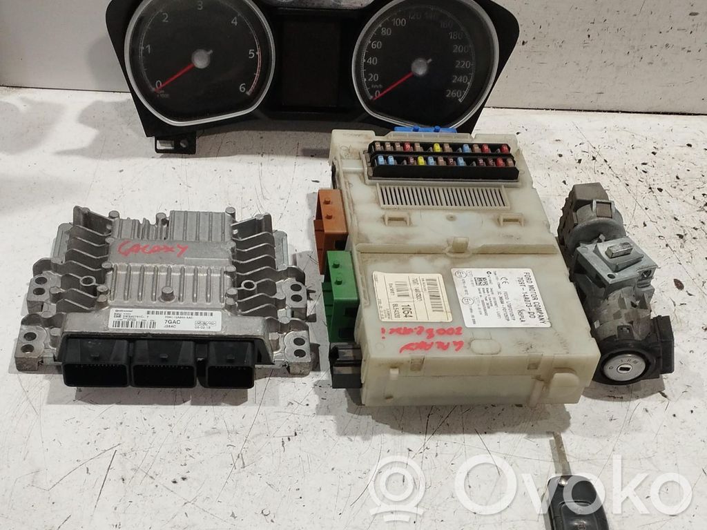 Ford Galaxy Kit centralina motore ECU e serratura 