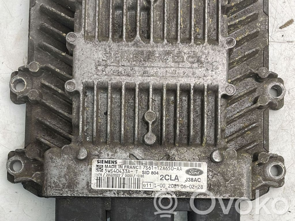Ford Fiesta Unitate/modul de control motor 