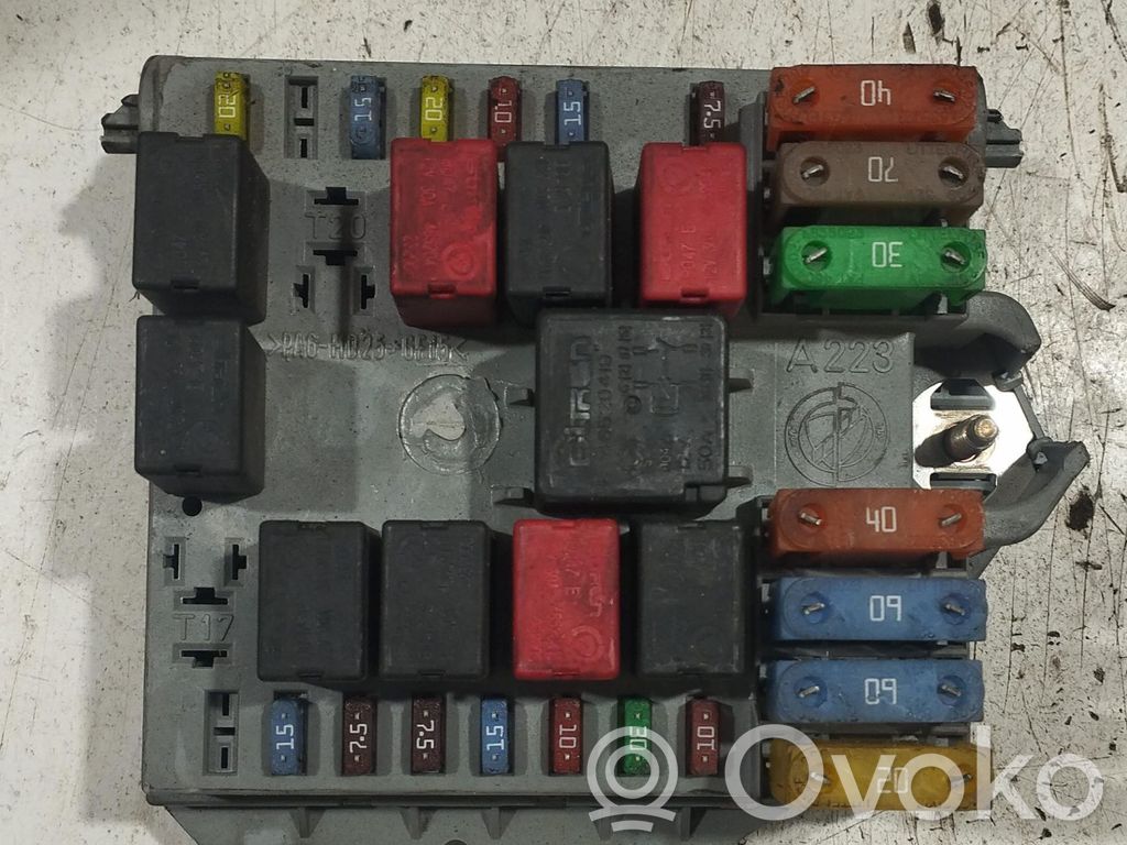 Fiat Punto (188) Modulo fusibile