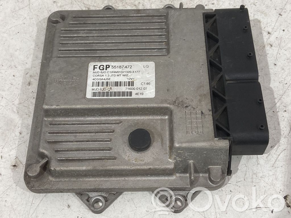 Centralina/modulo del motore   55187472,55187472